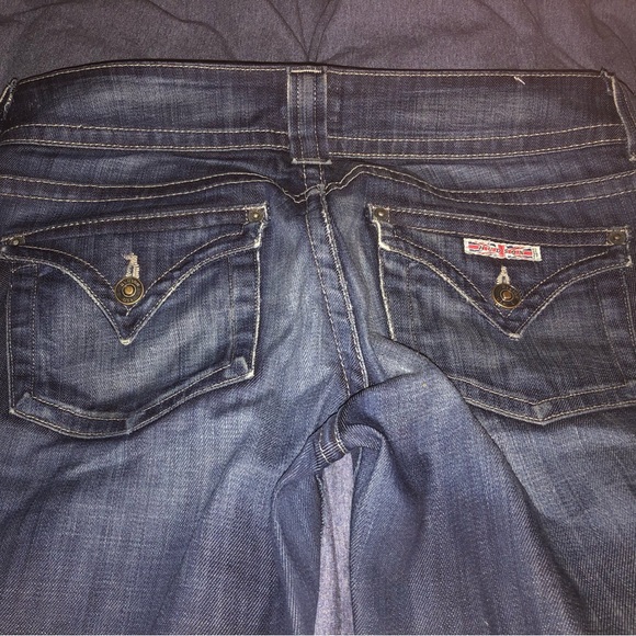 HUDSON Jeans Bootcut Low-rise Womens Sz 28 L Misses 8 Distressed Los Angeles NM - Picture 9 of 15
